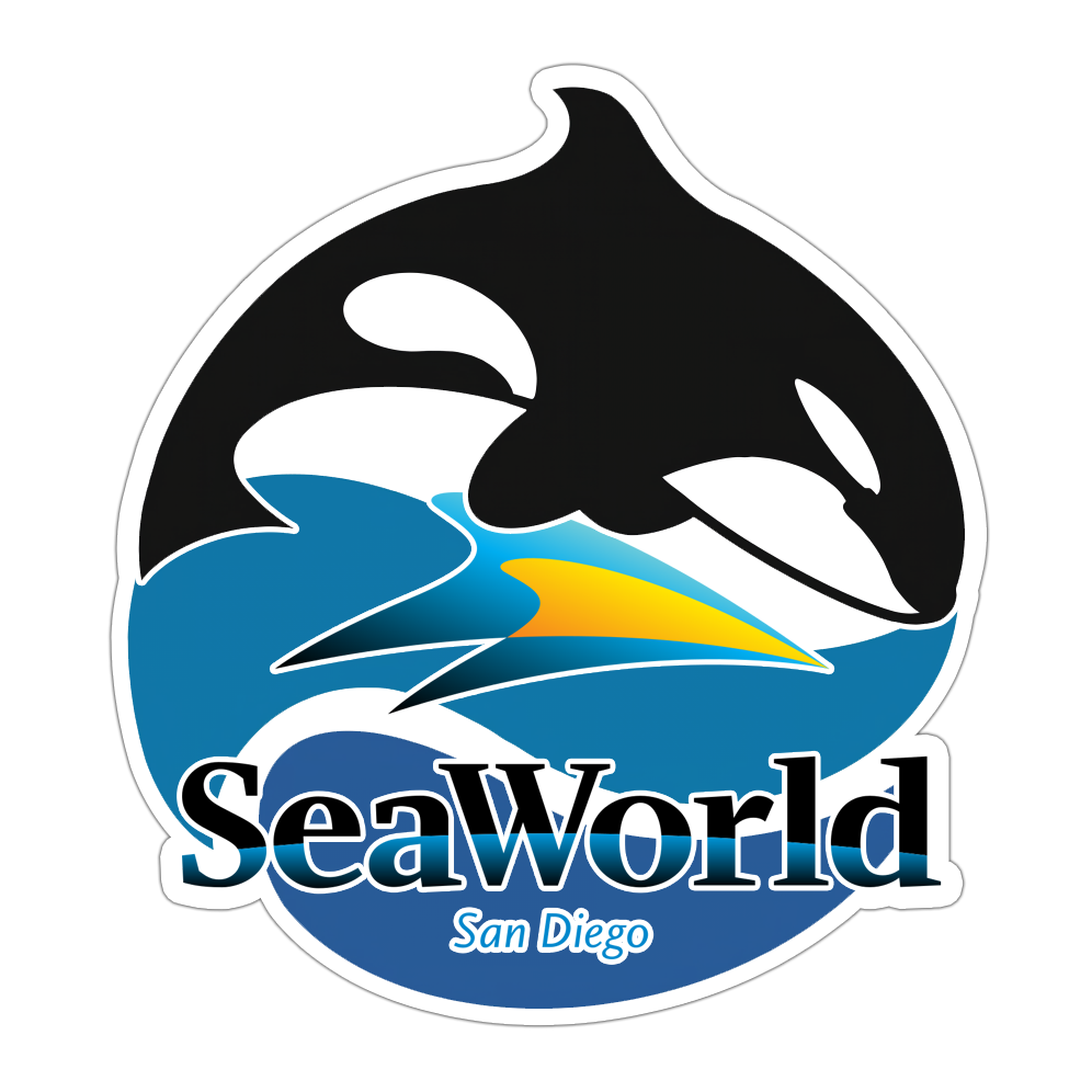 Sea World San Diego Die Cut Sticker (4038)