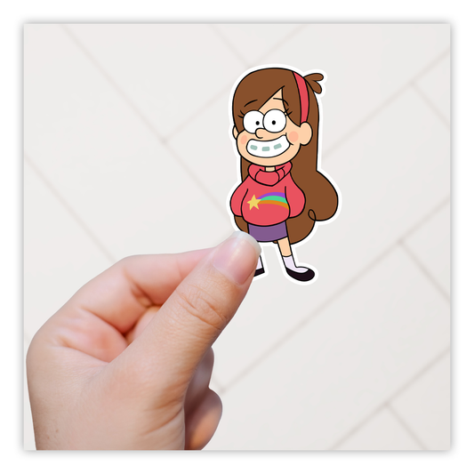 Gravity Falls Mabel Pines Die Cut Sticker (403)