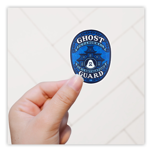 Ghost Guard Badge Die Cut Sticker (4066)