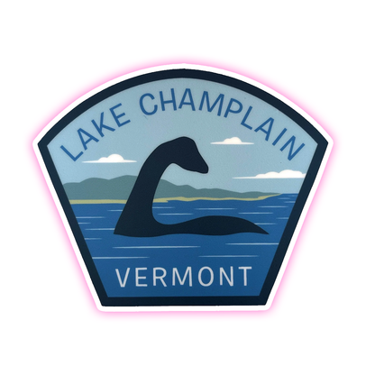 Lake Champlain Champy Die Cut Sticker (4078)