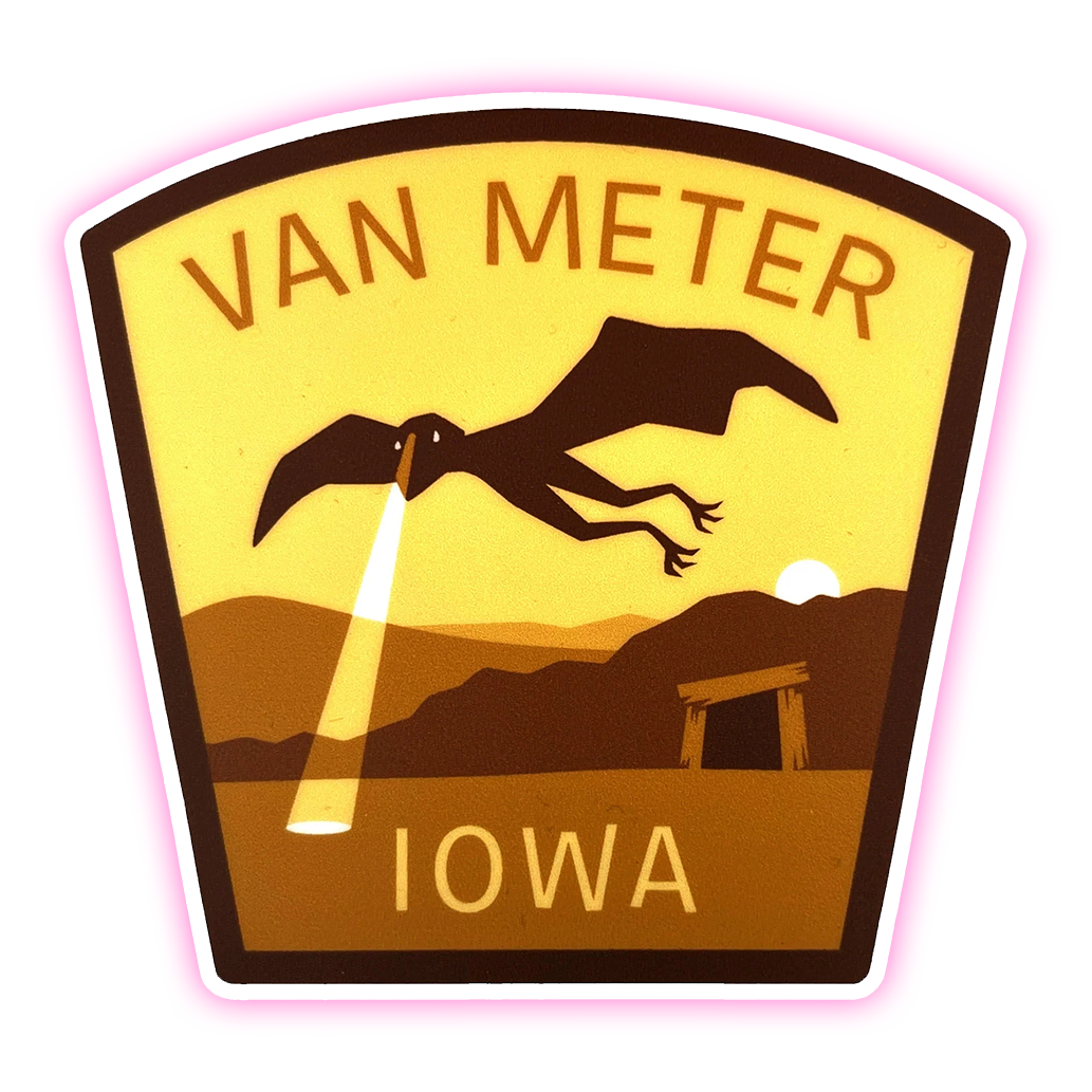 Van Meter Visitor Die Cut Sticker (4081)