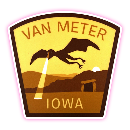 Van Meter Visitor Die Cut Sticker (4081)