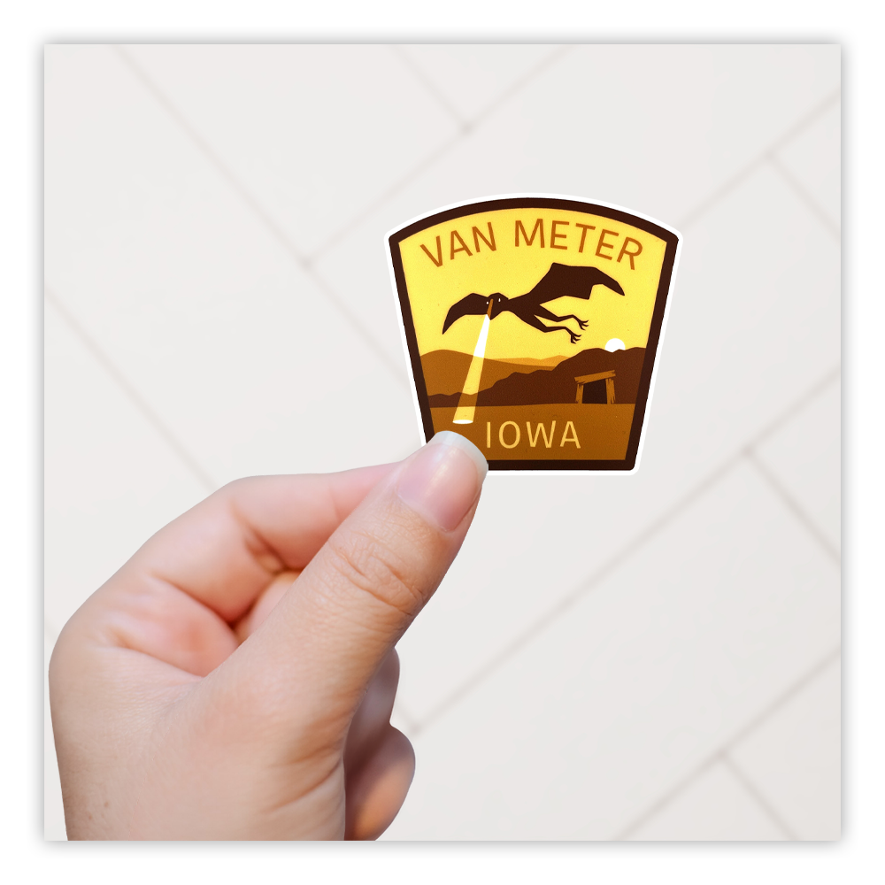 Van Meter Visitor Die Cut Sticker (4081)