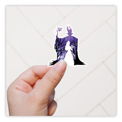 Disney Sleeping Beauty Maleficent Die Cut Sticker (4105)