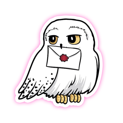 Harry Potter Hedwig Die Cut Sticker (413)