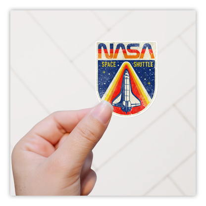 NASA Patch Die Cut Sticker (4159)