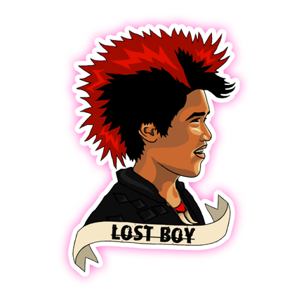 Hook Lost Boy Rufio Die Cut Sticker (417)