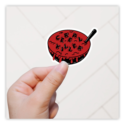 Cereal Killer Bowl Die Cut Sticker (4237)