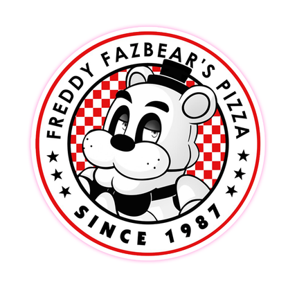 Five Nights At Freddys FNAF Die Cut Sticker (4258)