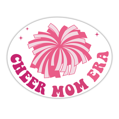 Cheer Mom Era Die Cut Sticker (4288)