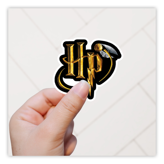 Harry Potter HP Golden Snitch Die Cut Sticker (432)