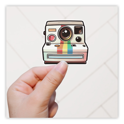 Polaroid Camera Die Cut Sticker (4330)