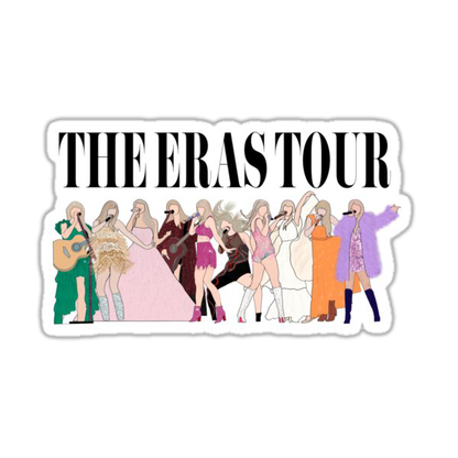 Taylor Swift The Eras Tour Die Cut Sticker (4344)