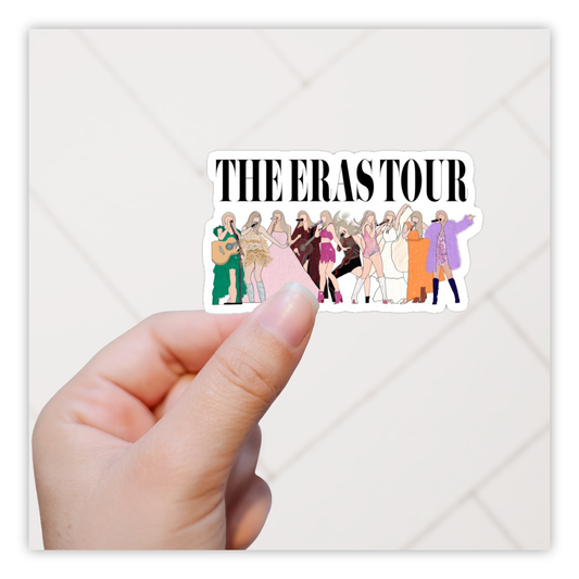 Taylor Swift The Eras Tour Die Cut Sticker (4344)