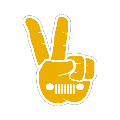 Jeep Wave Die Cut Sticker (4368)