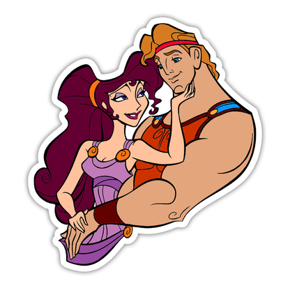 Disney Hercules Meg Die Cut Sticker (4463)