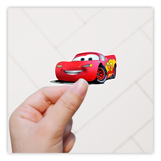 Cars Lightning McQueen Die Cut Sticker (4469)