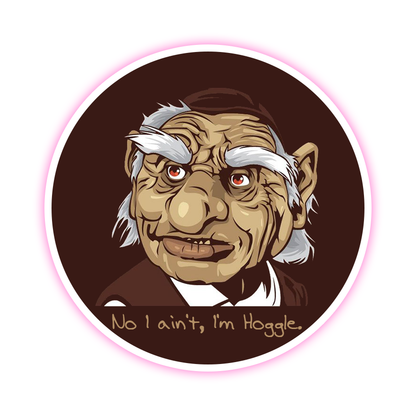 Jim Henson's Labyrinth Hoggle Die Cut Sticker (450)