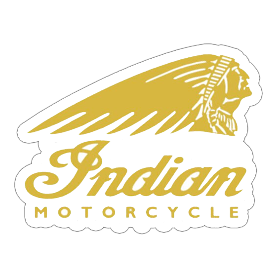 Indiese motorfiets-gesnyde plakker (455)