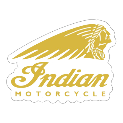 Indian Motorcycle Die Cut Sticker (455)