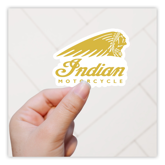 Indian Motorcycle Die Cut Sticker (455)