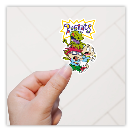 Rugrats Reptar Chuckie Tommy Die Cut Sticker (4650)