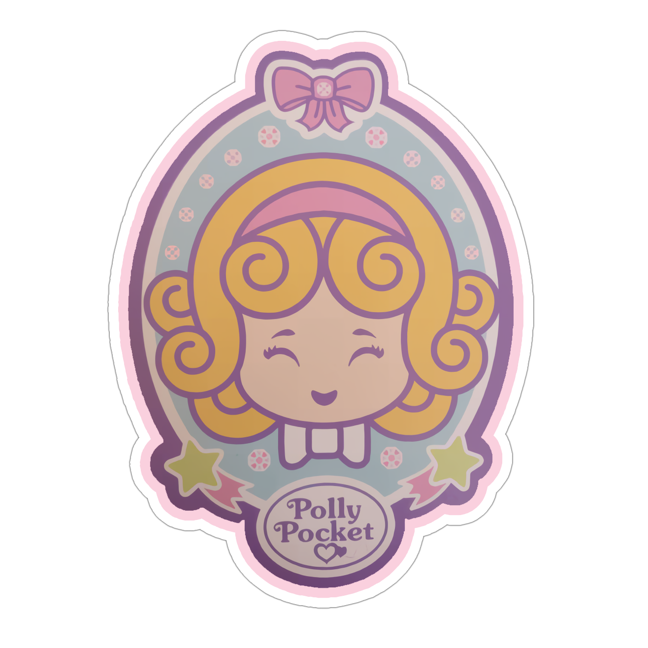 Polly Pocket Die Cut-plakker (4652)