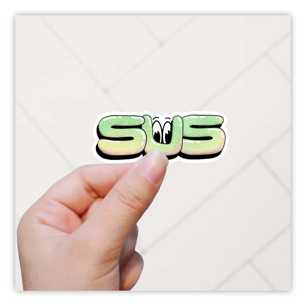 SUS Die Cut Sticker (4671)