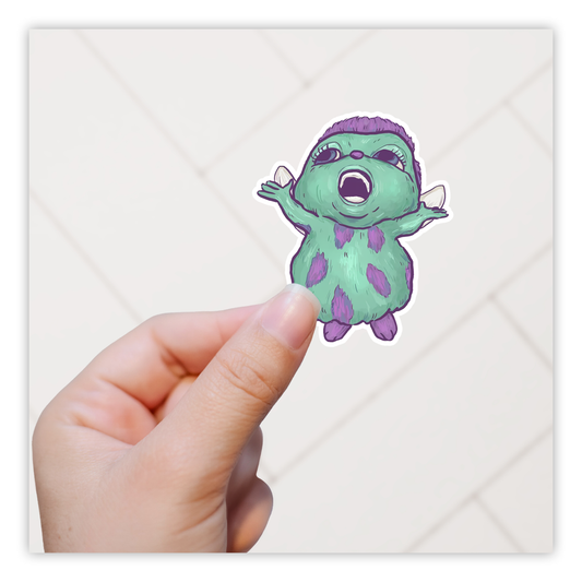 Bibble Meme Die Cut Sticker (4693)