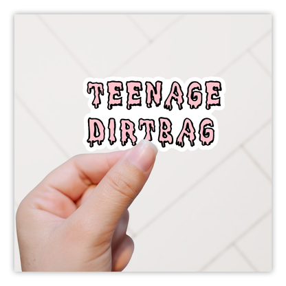 Teenage Dirtbag Die Cut Sticker (4696)