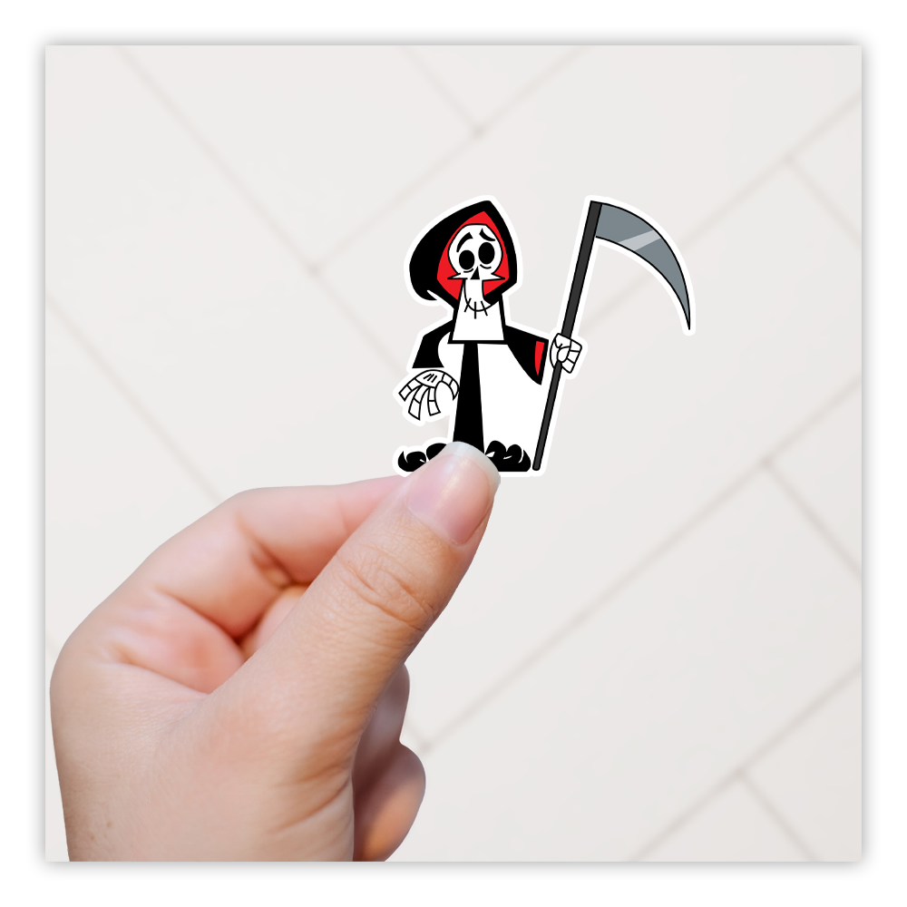 Grim Adventures of Billy and Mandy Grim Die Cut Sticker (4714)