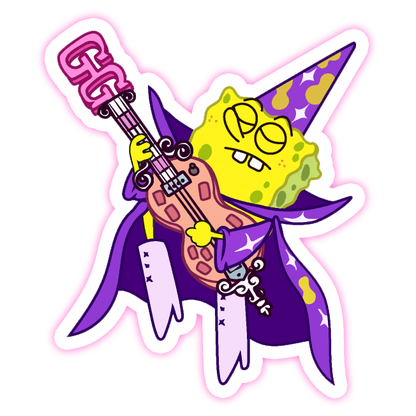 SpongeBob SquarePants Goofy Goober Die Cut Sticker (4729)