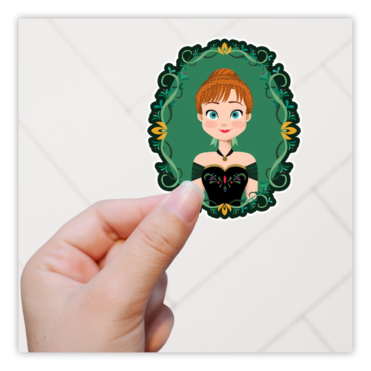 Disney Princess Cameo Frozen Anna Die Cut Sticker (4783)