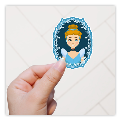 Disney Princess Cameo Cinderella Die Cut Sticker (4788)