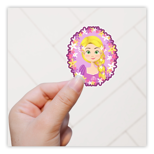 Disney Princess Cameo Rapunzel Tangled Die Cut Sticker (4789)