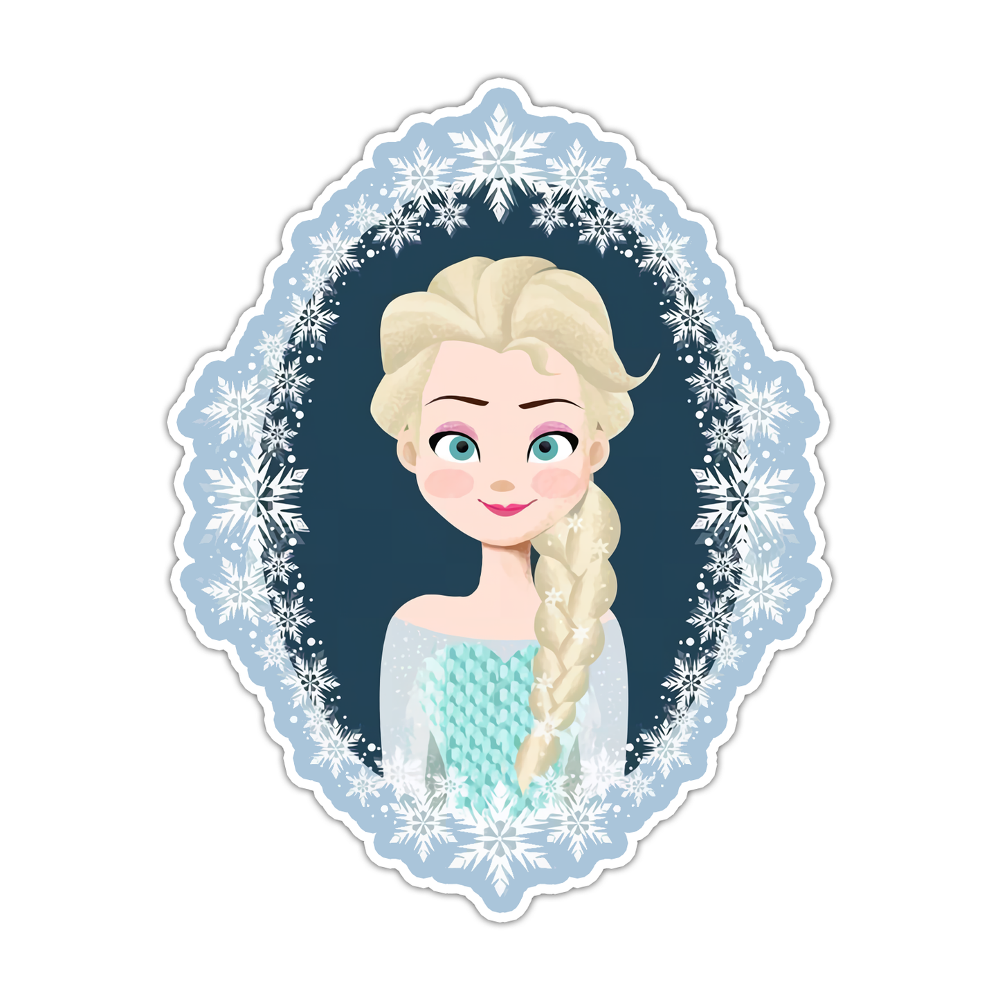 Disney Princess Cameo Elsa Frozen Die Cut Sticker (4790)