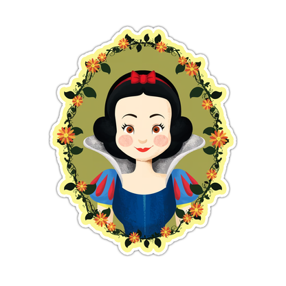Disney Princess Cameo Snow White Die Cut Sticker (4791)