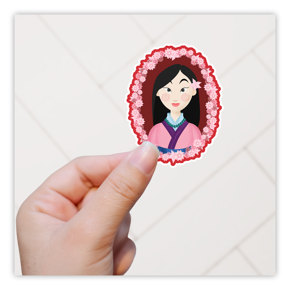 Disney Princess Cameo Mulan Die Cut Sticker (4794)