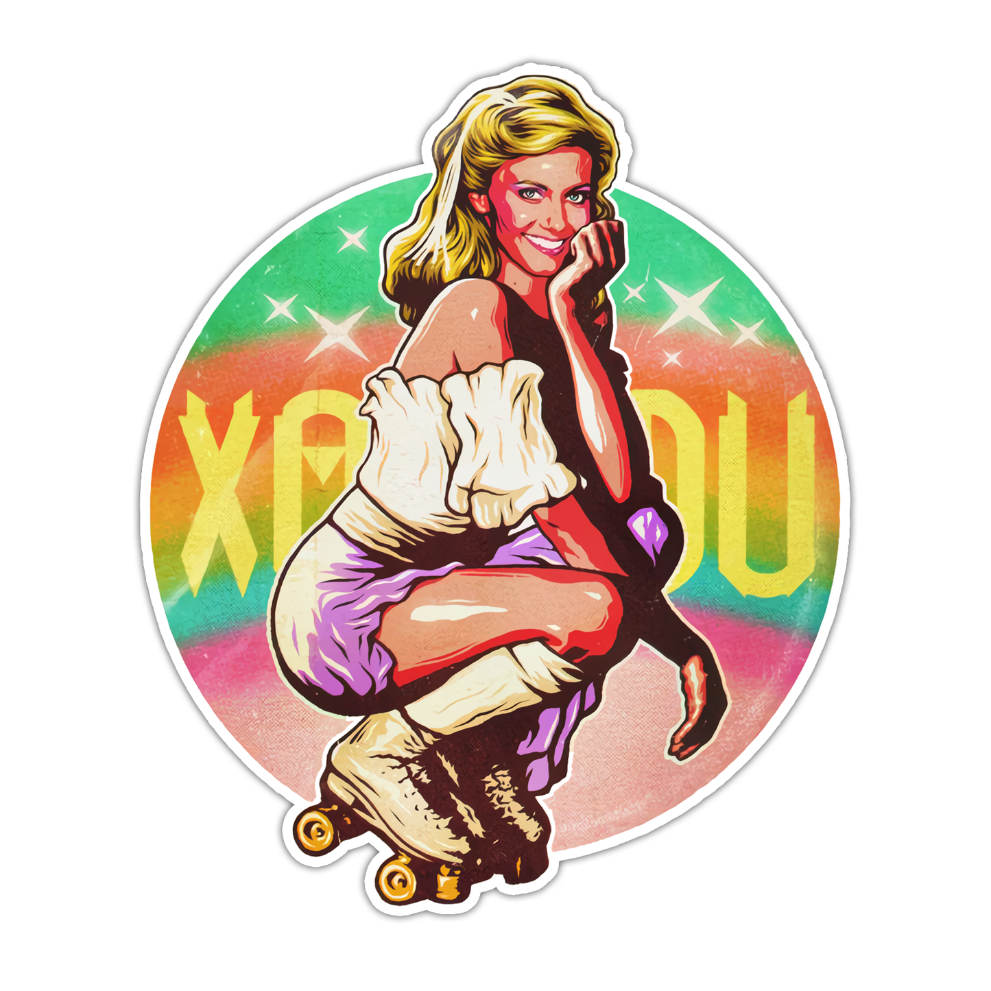 Xanadu Die Cut Sticker (4798)