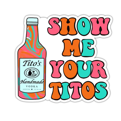 Wys My Jou Titos Die Cut Sticker (4800)