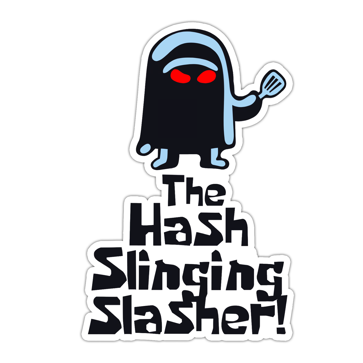 SpongeBob The Hash Slinging Slasher Die Cut Sticker (4805)