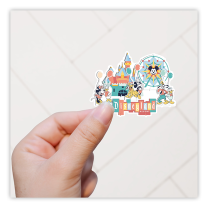 Disneyland Resort Parks Disney California Adventure Die Cut Sticker (4809)