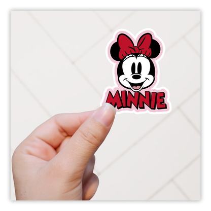 Minnie Mouse Die Cut Sticker (4878)