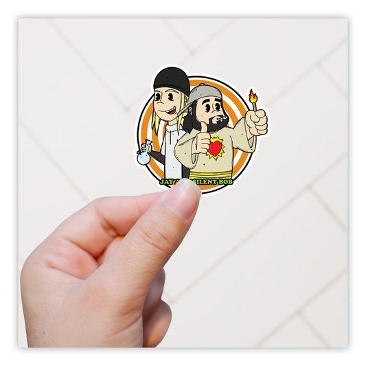 Jay & Silent Bob Die Cut Sticker (4901)