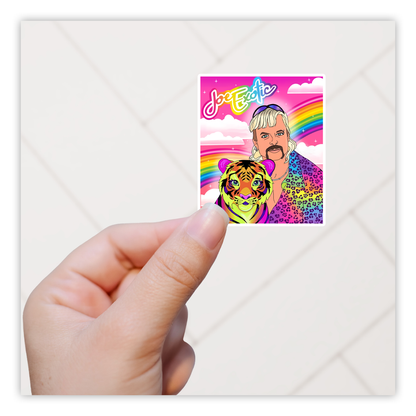 Lisa Frank Joe Exotic The Tiger King Die Cut Sticker (4902)