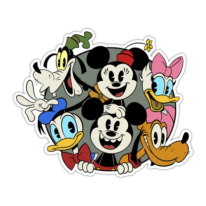 Mickey Mouse and Pals Die Cut Sticker (4903)