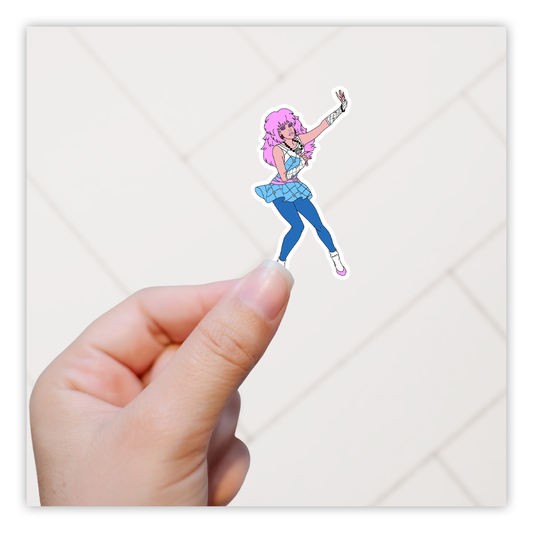 Jem and The Holograms Die Cut Sticker (490)