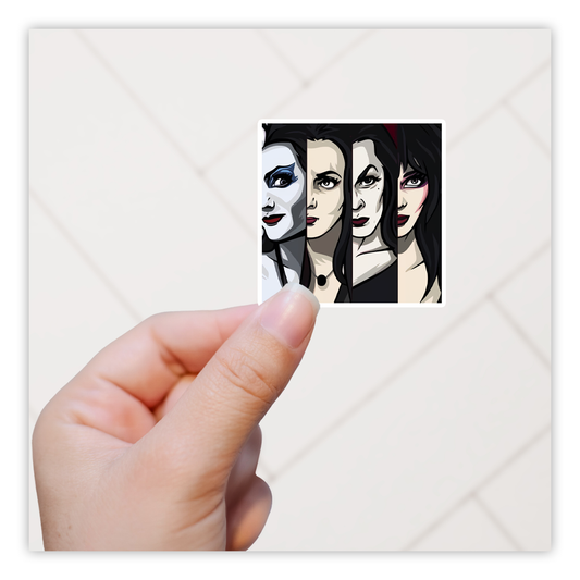 Greatest Women of Horror Die Cut Sticker (4912)