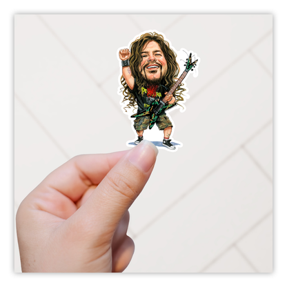 Pantera Dimebag Darrell Die Cut Sticker (4935)