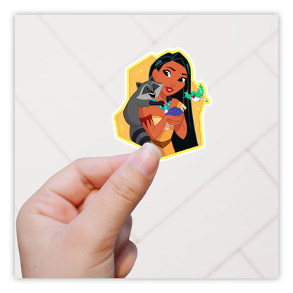 Disney Princess Pocahontas Die Cut Sticker (4939)